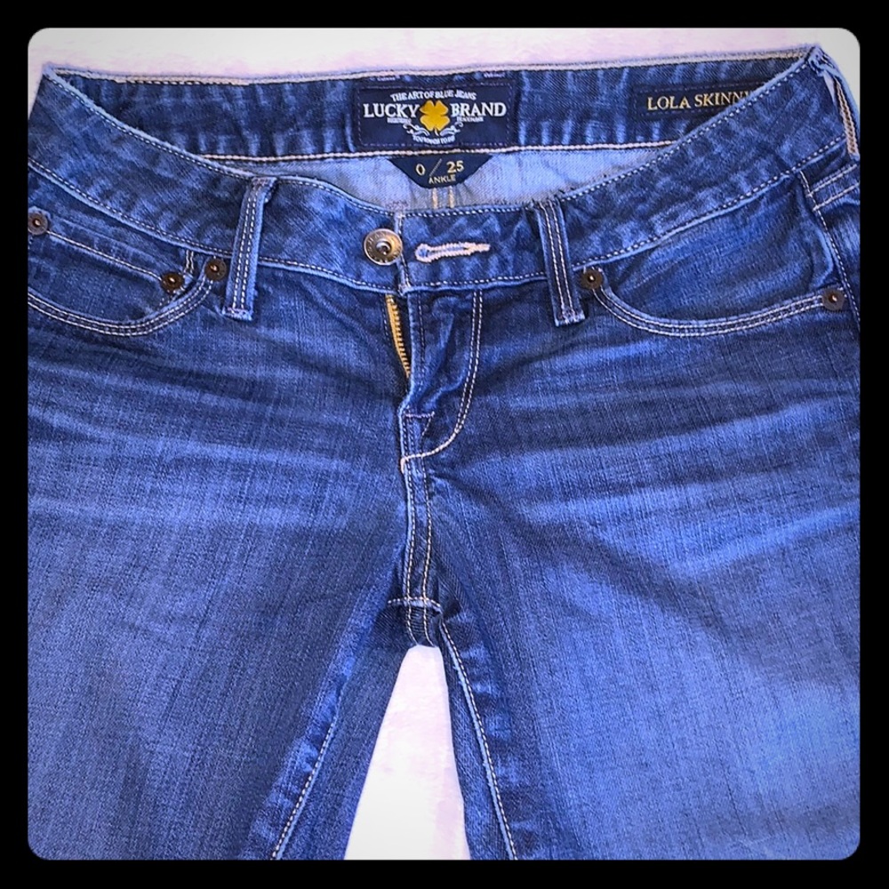 Lucky Brand Lola skinny jeans